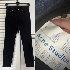 NEW Acne Studios Black Jeggings